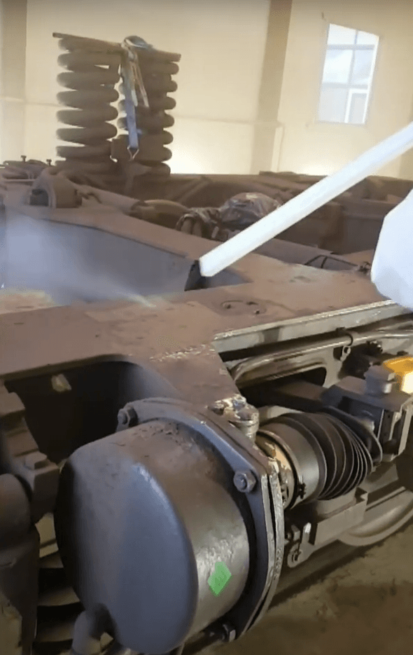 Gum and sticky residue lifted from flooring without chemicals