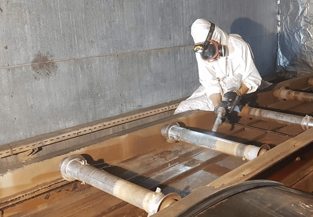 Welding Robot Dry-Ice Cleaning